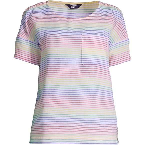 New 100% Linen  Top 1X - Picture 1 of 5